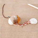 Cat Toys Interactive With Bells Elastic Rod Has a Funny Cat Mouse Pumpkin Feather Chick Fish Mascotas Toys Pets Toys