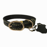 [GIIWIN]Pet Products Pet Dog Collars Leather Leash Training For Small Large Dogs Collar Leash Cat Collar Harness Dog Tag py0217